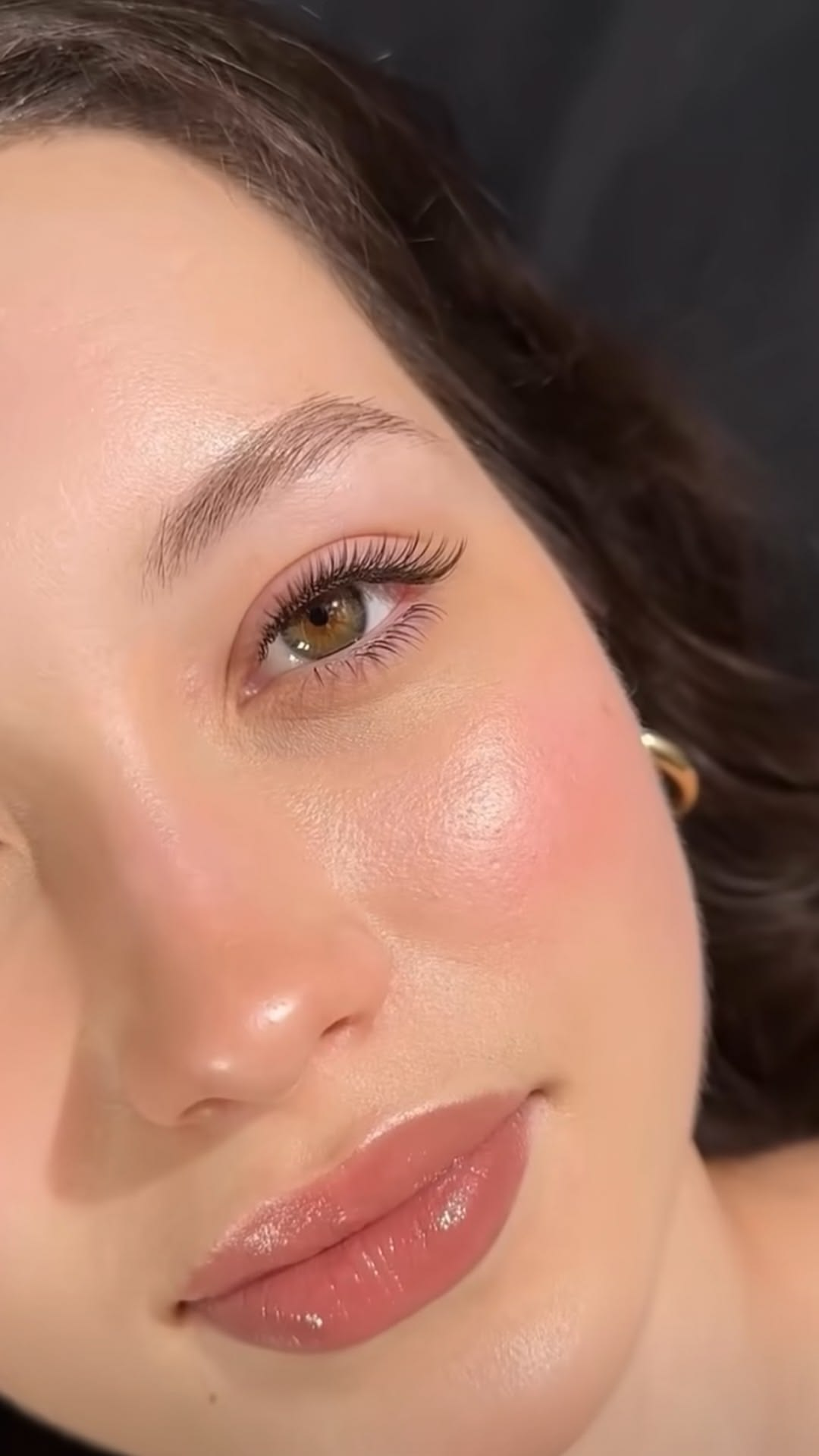 Natural wispy lash set
