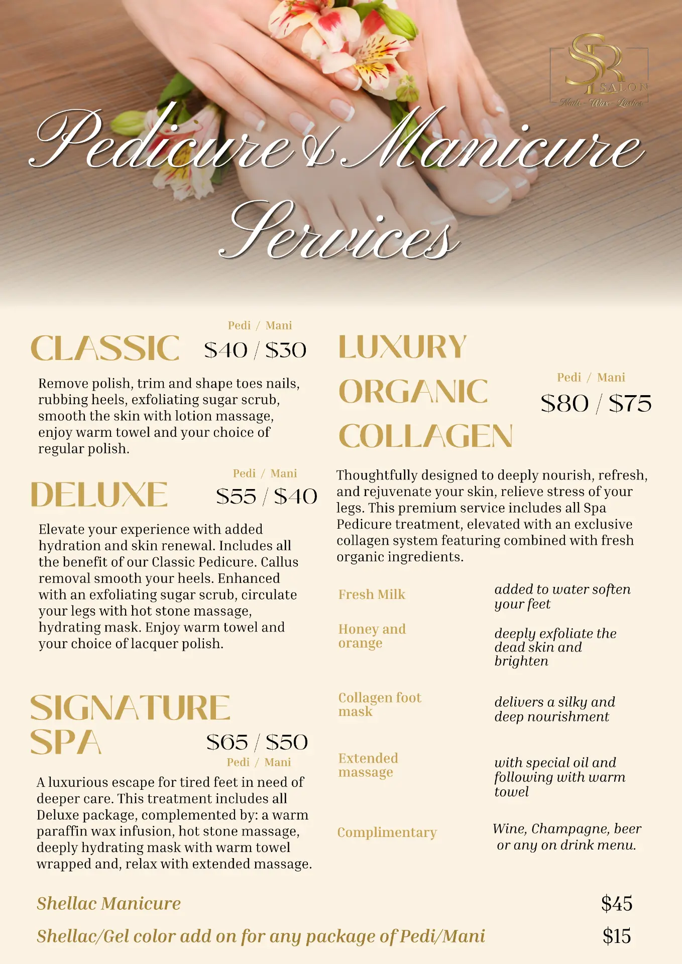 Pedicure & Manicure Services
